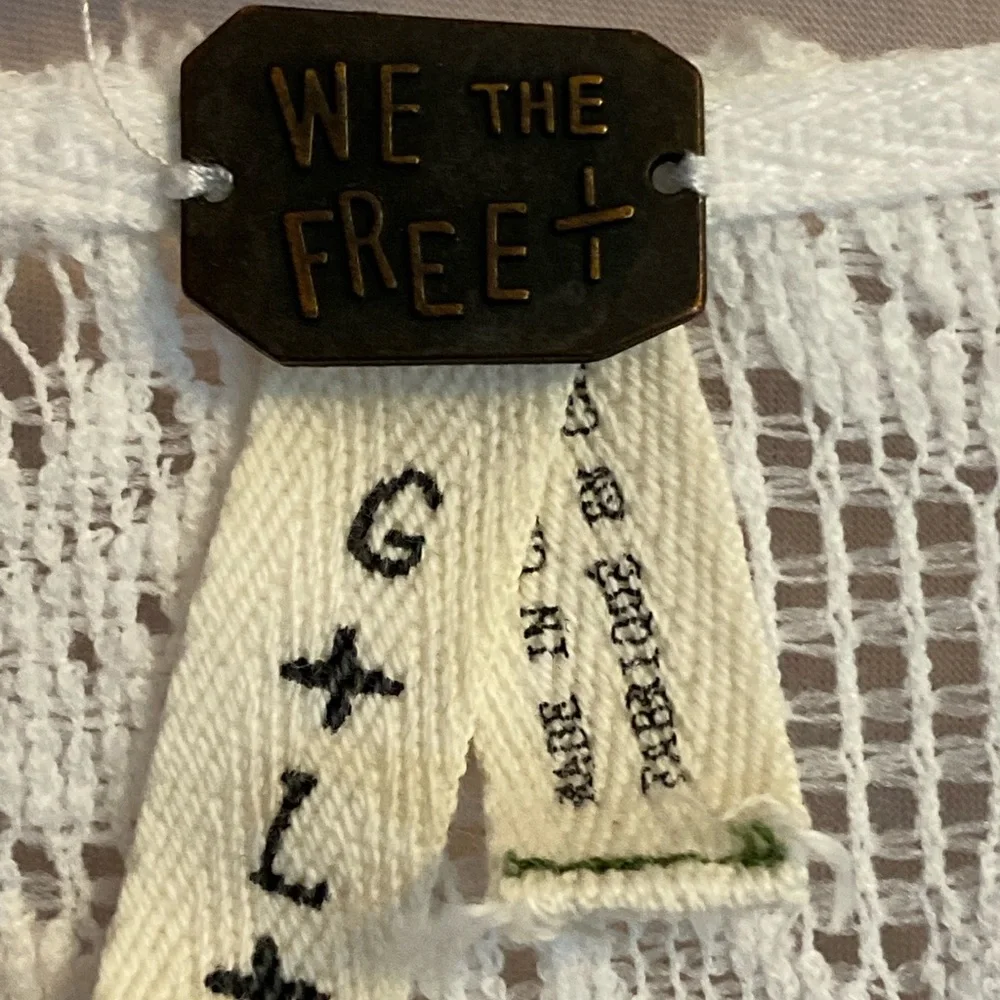 We The People+ Free People Crop Lace Tee - Picture 4 of 6